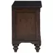 Andover Dark Oak 1 Drawer Nightstand