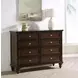 Andover Dark Oak 8 Drawer Dresser