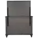 Andover Dark Oak 8 Drawer Dresser With Mirror