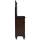 Andover Dark Oak 8 Drawer Dresser With Mirror