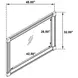 Andover Dark Oak Dresser Mirror