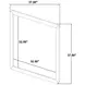 Cavelle Black Dresser Mirror