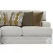 Tori Birch L-Shape Sectional with Ottoman