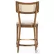 Britt Toasted Nettlewood Performance Fabric Counter Height Stool