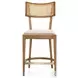Britt Toasted Nettlewood Performance Fabric Counter Height Stool