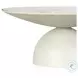 Corbett Creamy Taupe Marble Small Round Occassional Table Set