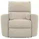 Barrett Natural Swivel Glider Recliner with Pillow
