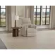 Barrett Natural Swivel Glider Recliner with Pillow