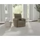 Barrett Stone Swivel Glider Recliner with Pillow