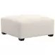 Barrett Natural Upholstered Square Cocktail Ottoman