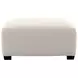 Barrett Natural Upholstered Square Cocktail Ottoman
