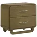 Amsbury Nutmeg 2 Drawer Nightstand