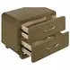 Amsbury Nutmeg 2 Drawer Nightstand
