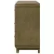 Amsbury Nutmeg 6 Drawer Dresser
