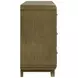 Amsbury Nutmeg 6 Drawer Dresser