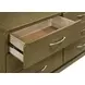 Amsbury Nutmeg 6 Drawer Dresser