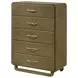 Amsbury Nutmeg 5 Drawer Chest