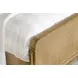 Arini Sand Wash King Upholstered Panel Bed