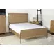 Arini Sand Wash and Natural California King Panel Bed
