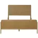 Arini Sand Wash and Natural California King Panel Bed