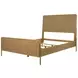 Arini Sand Wash and Natural California King Panel Bed