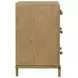 Arini Sand Wash 3 Drawer Nightstand