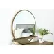 Arini Sand Wash Round Dresser Mirror