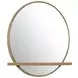 Arini Sand Wash Round Dresser Mirror