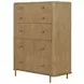 Arini Sand Wash 5 Drawer Chest