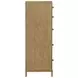 Arini Sand Wash 5 Drawer Chest