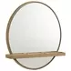 Arini Sand Wash Round Vanity Wall Mirror