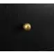 Arini Black 3 Drawer Nightstand