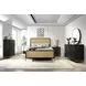 Arini Black 8 Drawer Dresser with Mirror