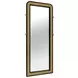 Arini Black Cane Weave Full Length Standing Floor Mirror