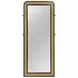 Arini Black Cane Weave Full Length Standing Floor Mirror
