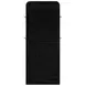 Arini Black Cane Weave Full Length Standing Floor Mirror