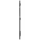 Arini Black Cane Weave Full Length Standing Floor Mirror