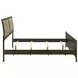 Wilkes Brown California King Upholstered Panel Bed