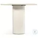 Belle Cream Marble Round Dining Table