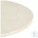 Belle Cream Marble Round Dining Table