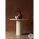 Belle Cream Marble Round Dining Table