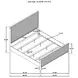 Brookmead Black King Panel Bed