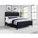Brookmead Black California King Panel Bed