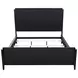 Brookmead Black California King Panel Bed