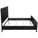 Brookmead Black California King Panel Bed