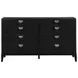 Brookmead Black 8 Drawer Dresser