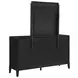 Brookmead Black 8 Drawer Dresser with Mirror
