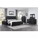 Brookmead Black 8 Drawer Dresser with Mirror