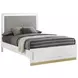 Caraway White And Gray Panel Bedroom Set