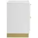Caraway White And Gray Panel Bedroom Set